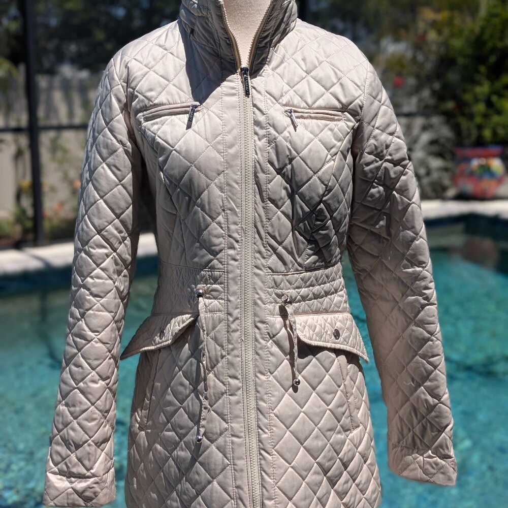 Quilted Jacket Laundry By Shelly Seagal Small